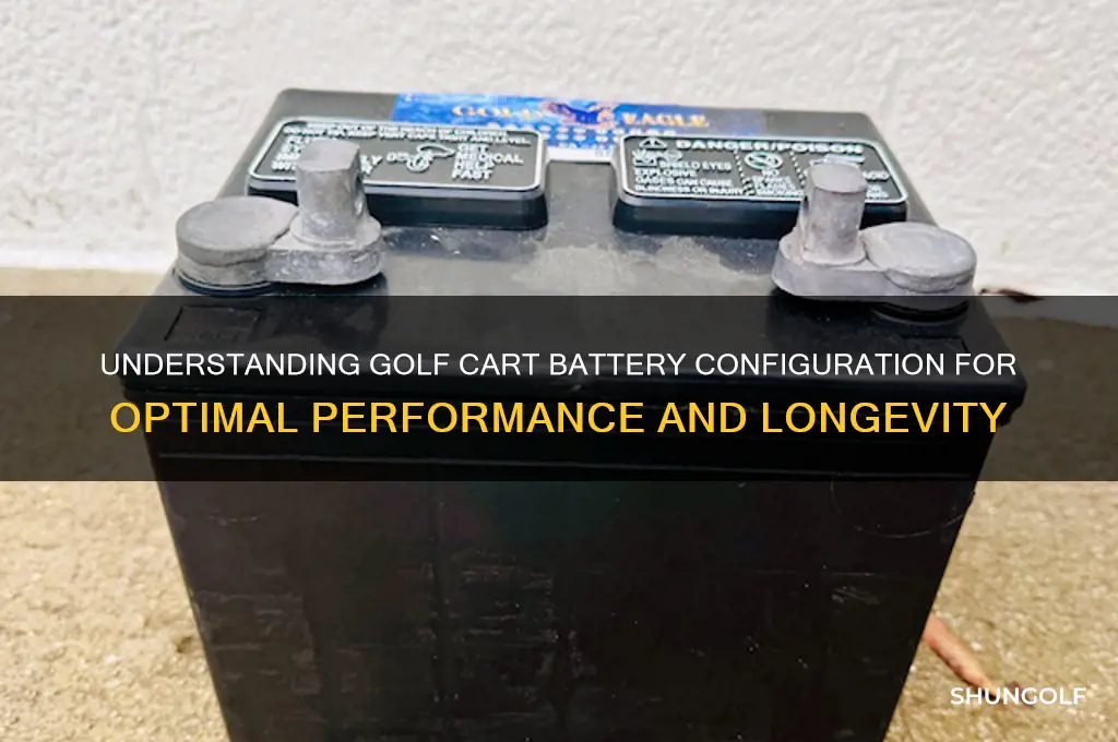 how golf cart battery are configuration