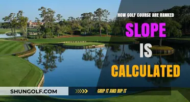 Understanding Golf Course Slope Rating Calculations and Ranking Methods