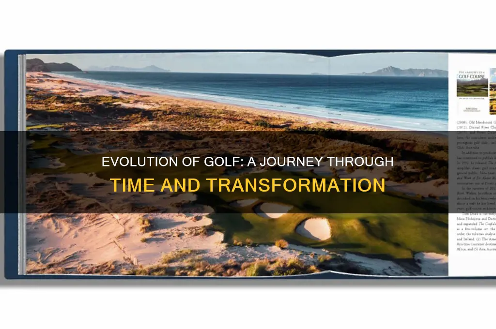 how golf has changed over the years