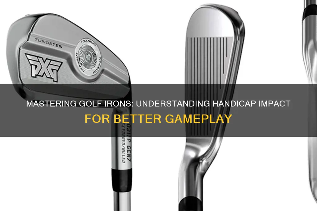 how golf irons handicap