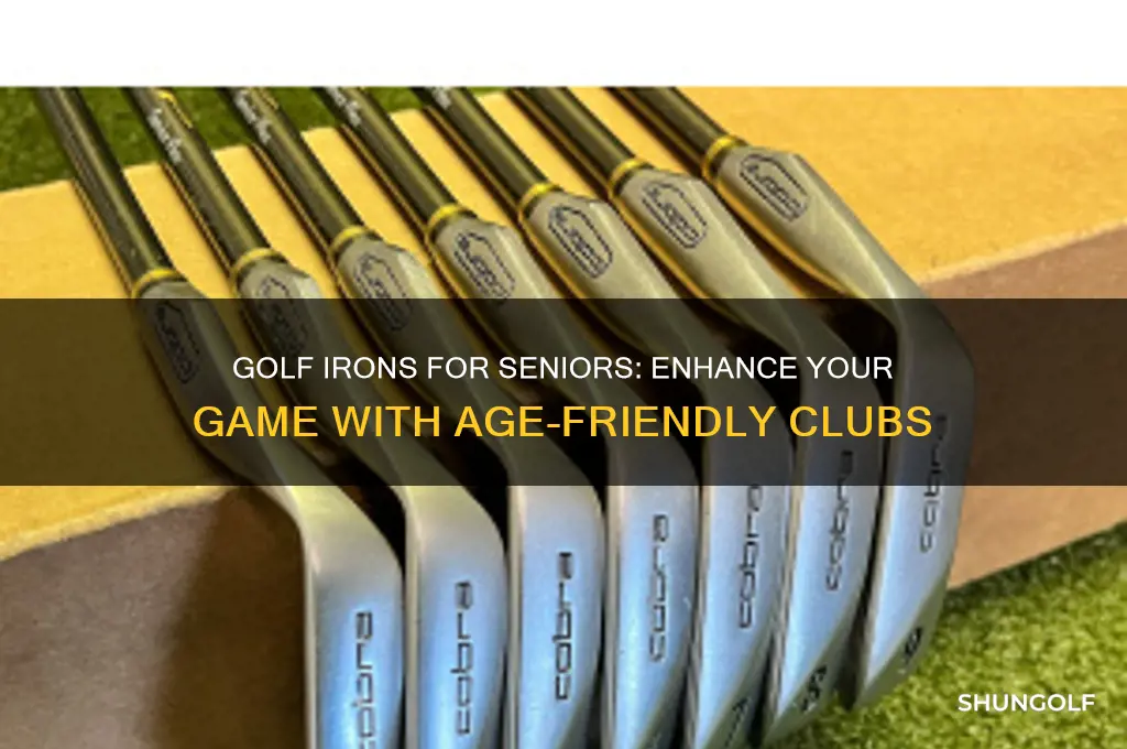 how golf irons seniors