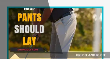 Golf Pants: Perfect Fit for Your Game