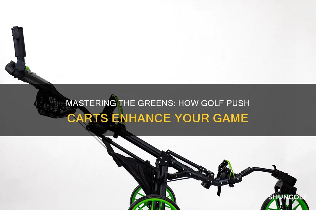how golf push cart