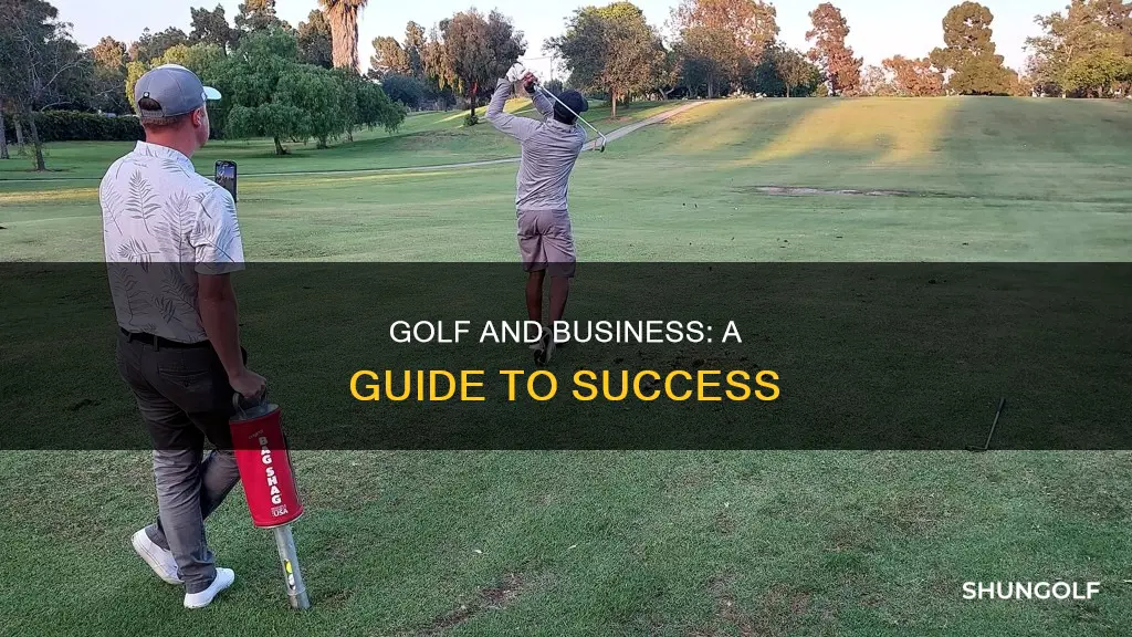 how golf relates to business