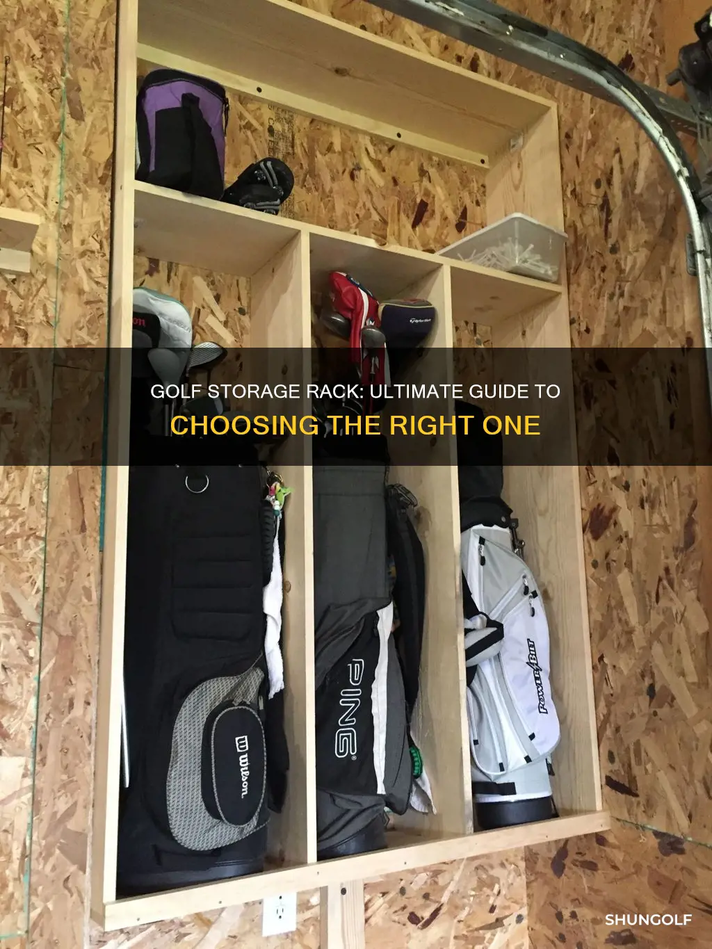 how golf storage rack