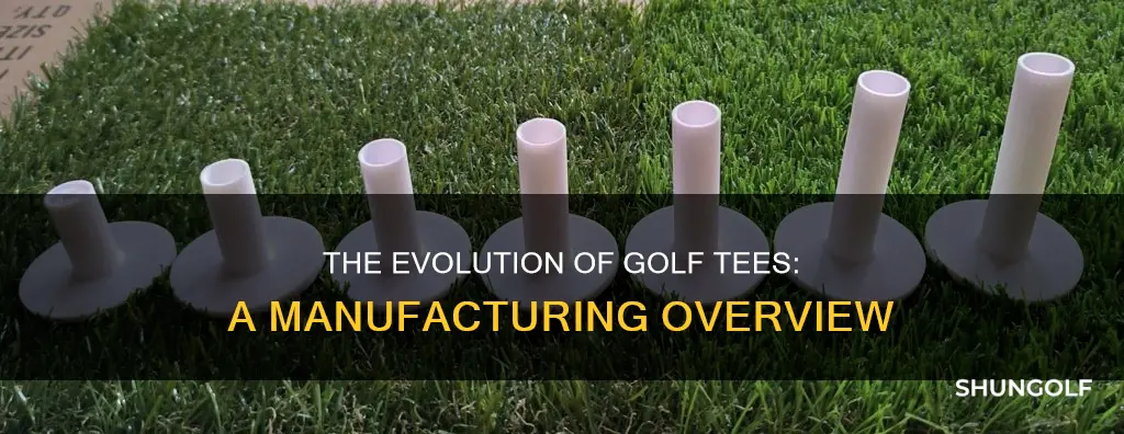 how golf tees are made