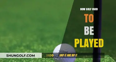 A Glimpse into the Past: The Evolution of Golf's Early Play