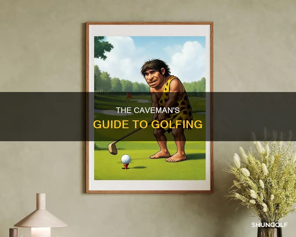 how golf was invented caveman