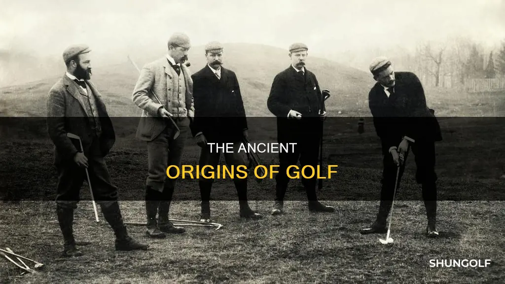 how golf was invented