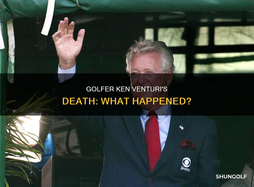 how golfer ken ventury died