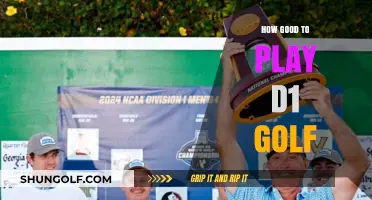 Mastering the Challenge: The Rewards of Playing Division 1 Golf
