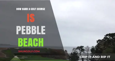 Pebble Beach Golf Course: Unraveling Its Challenging Beauty and Difficulty