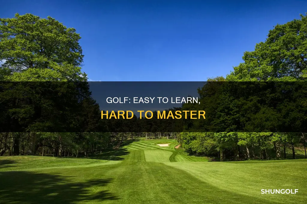 how hard is golf easy