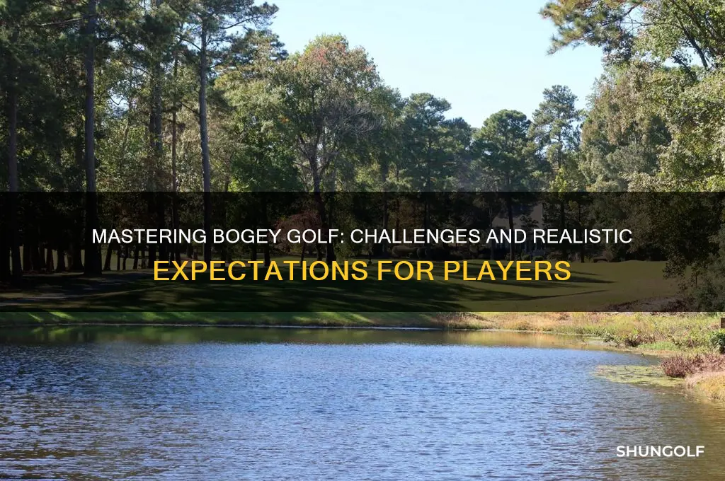 how hard is it to play bogey golf