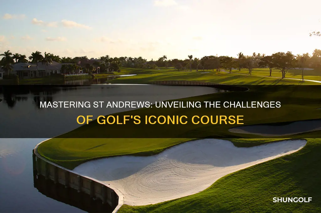 how hard is it to play golf at st andrews