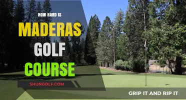 Maderas Golf Course Challenge: A Tough Test for Skilled Players