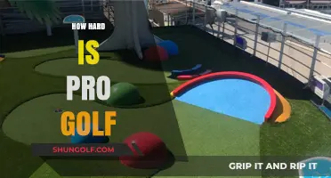 Golf Pros: It's Tough at the Top