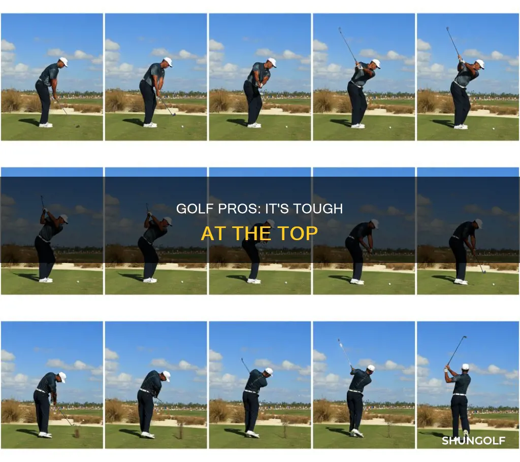 how hard is pro golf