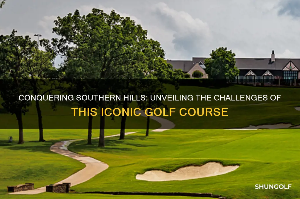 how hard is southern hills golf course