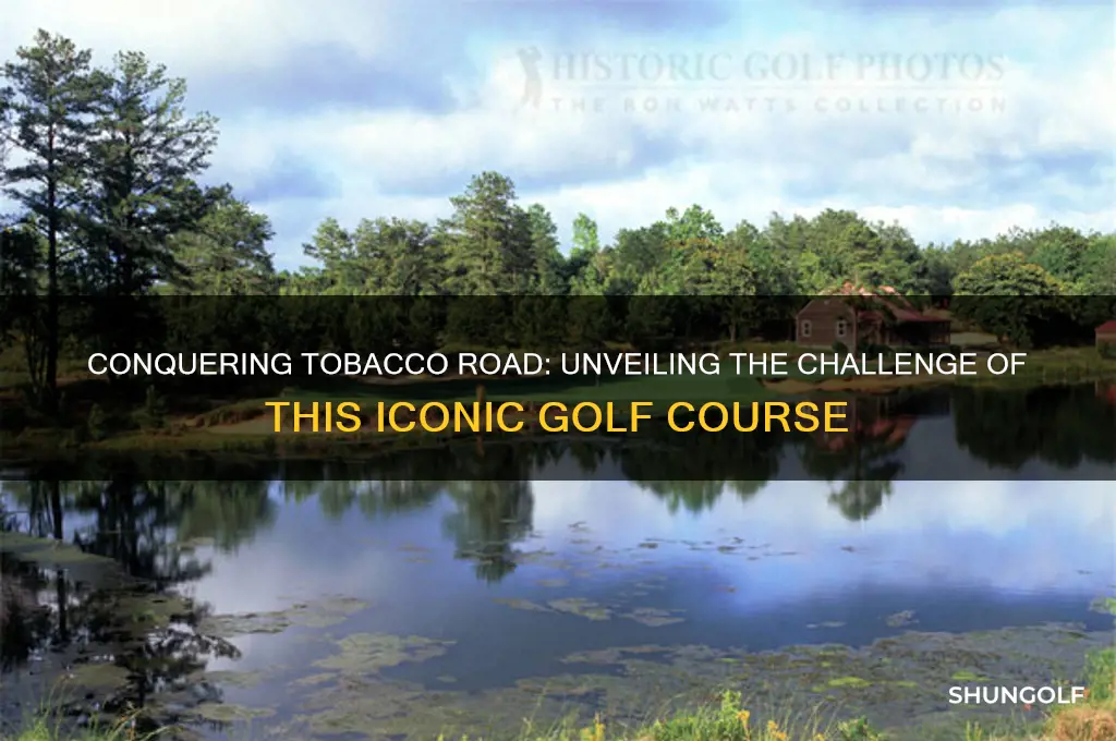 how hard is tobacco road golf course