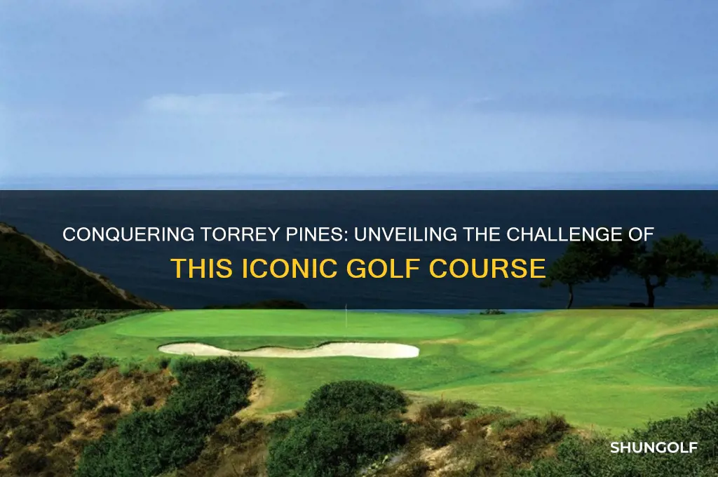 how hard is torrey pines golf course