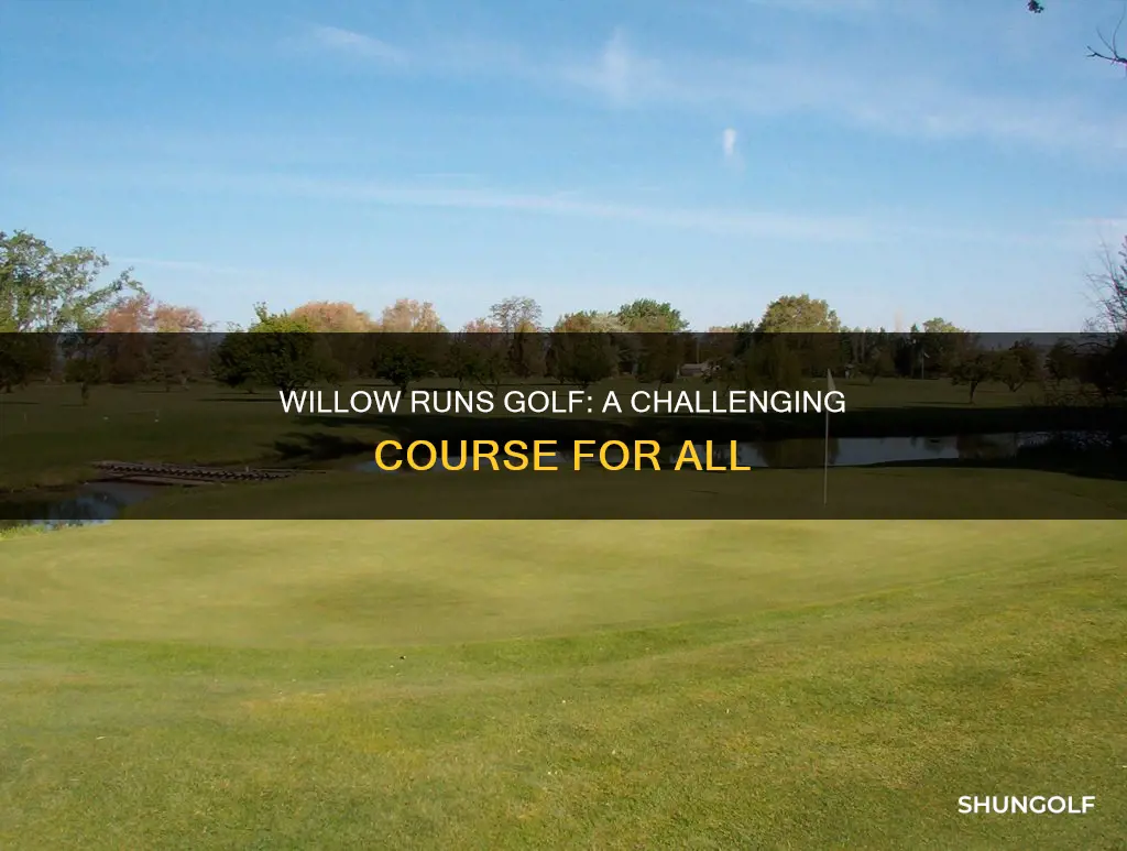 how hard is willow runs golf