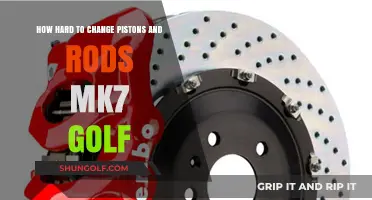 Changing Pistons and Rods in a MK7 Golf: Difficulty Explained