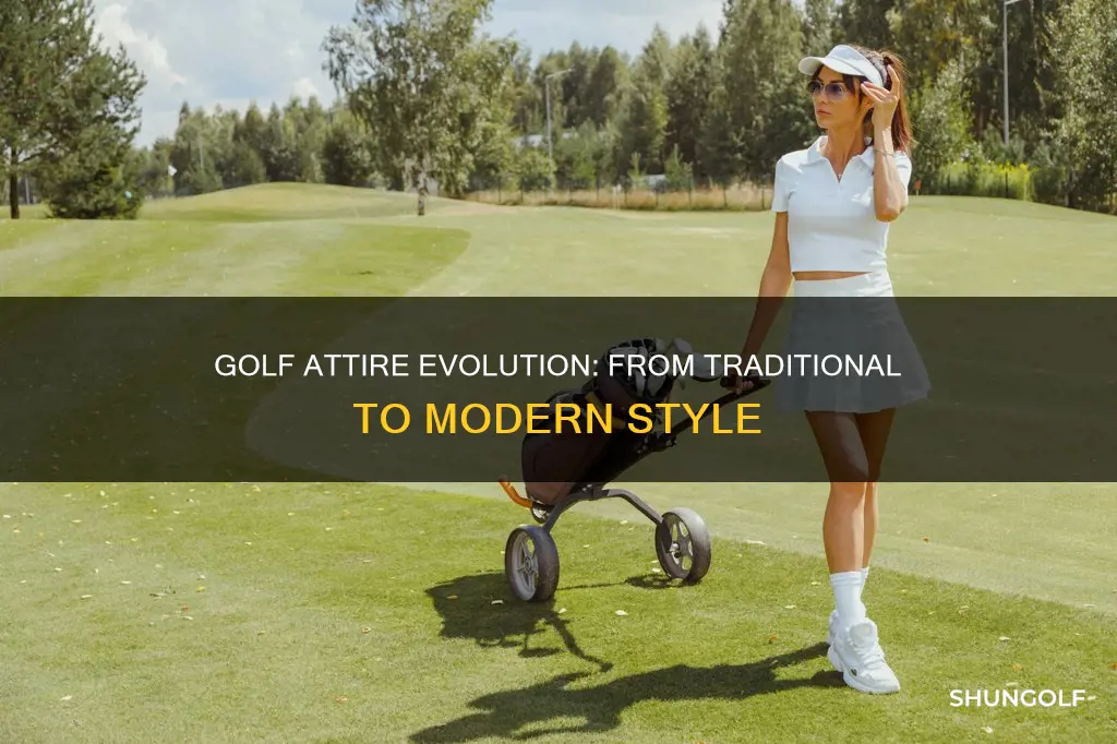 how has appropriate golf attire changed