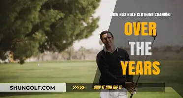 Evolution of Golf Attire: Trends, Fabrics, and Style Over Time