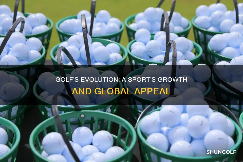 how has golf grown