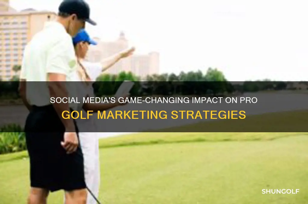 how has social media impacted marketing for professional golf player