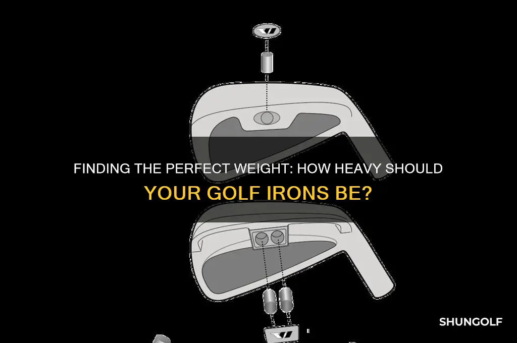 how heavy should golf irons be
