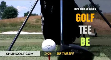 Mastering Tee Height: Optimal Golf Tee Placement for Better Drives