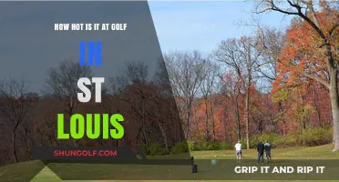 St. Louis Golf Heat: How Hot Does It Get on the Course?