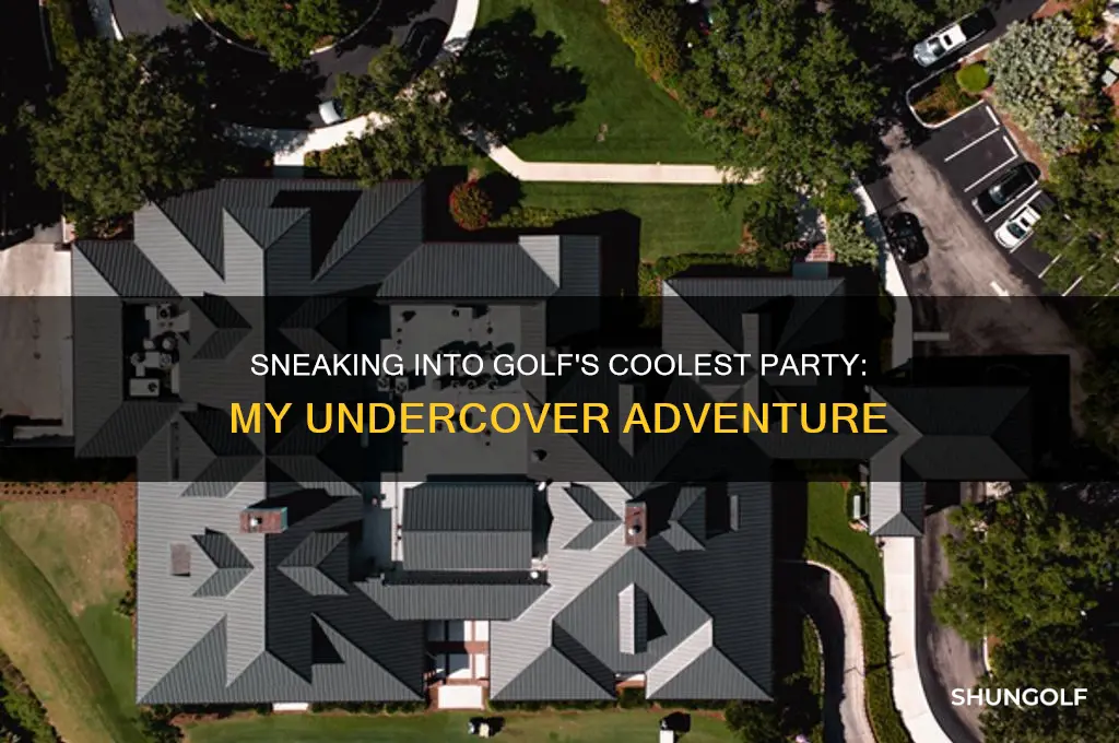 how i infiltrated golf