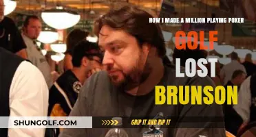 Poker, Golf, and Brunson: My Million-Dollar Journey to Success