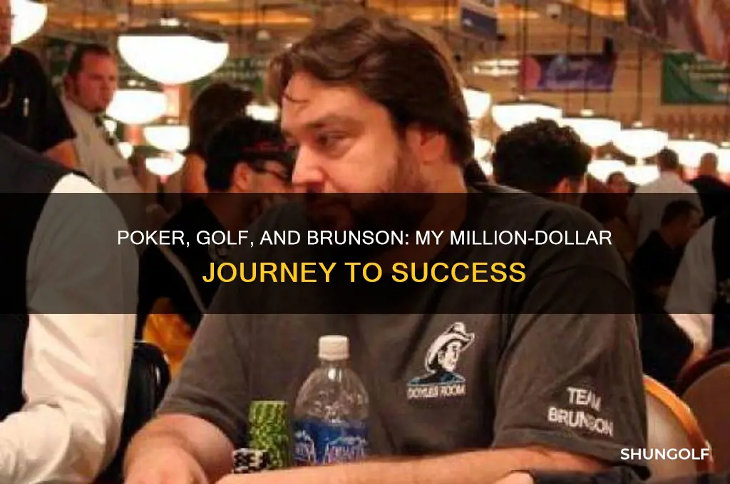 how i made a million playing poker golf lost brunson