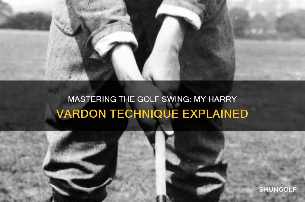 how i play golf harry vardon