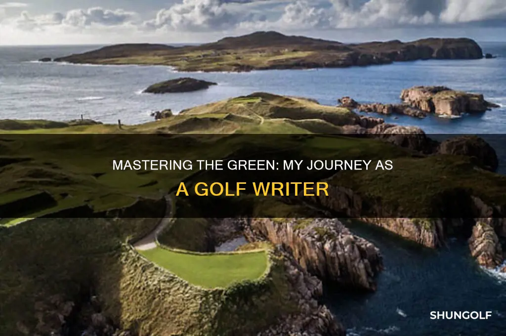 how i play golf writer