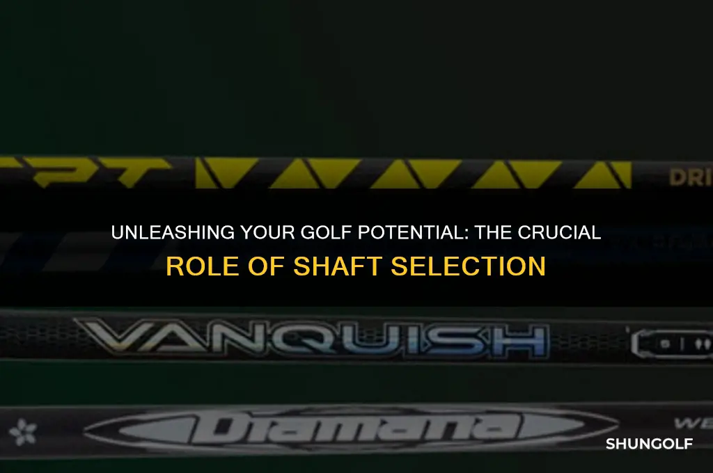 how important factor for golf shaft