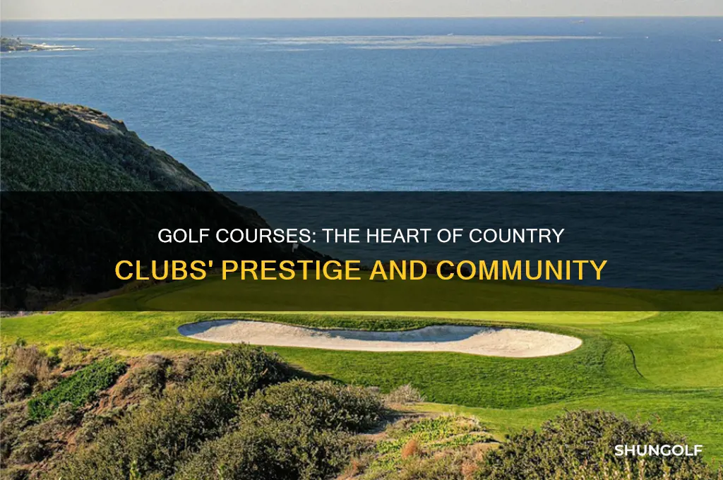 how important golf course is to country club