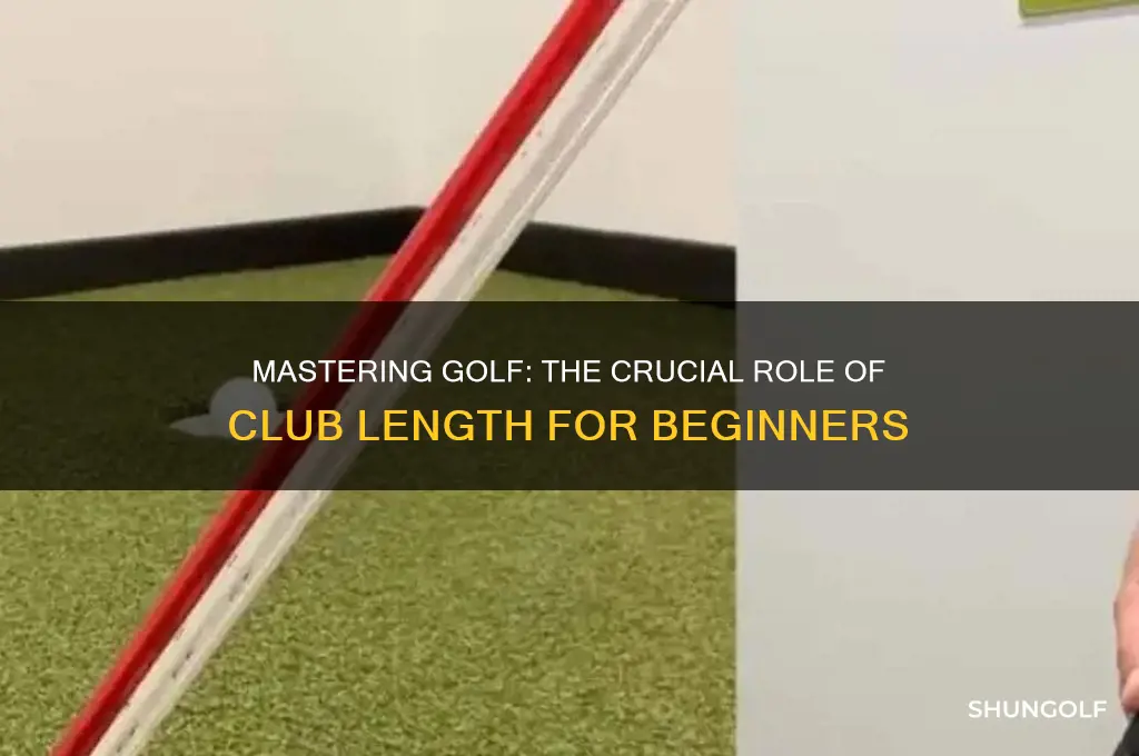 how important is club length when learning golf