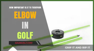Mastering the Golf Swing: The Elbow Tuck's Impact on Accuracy