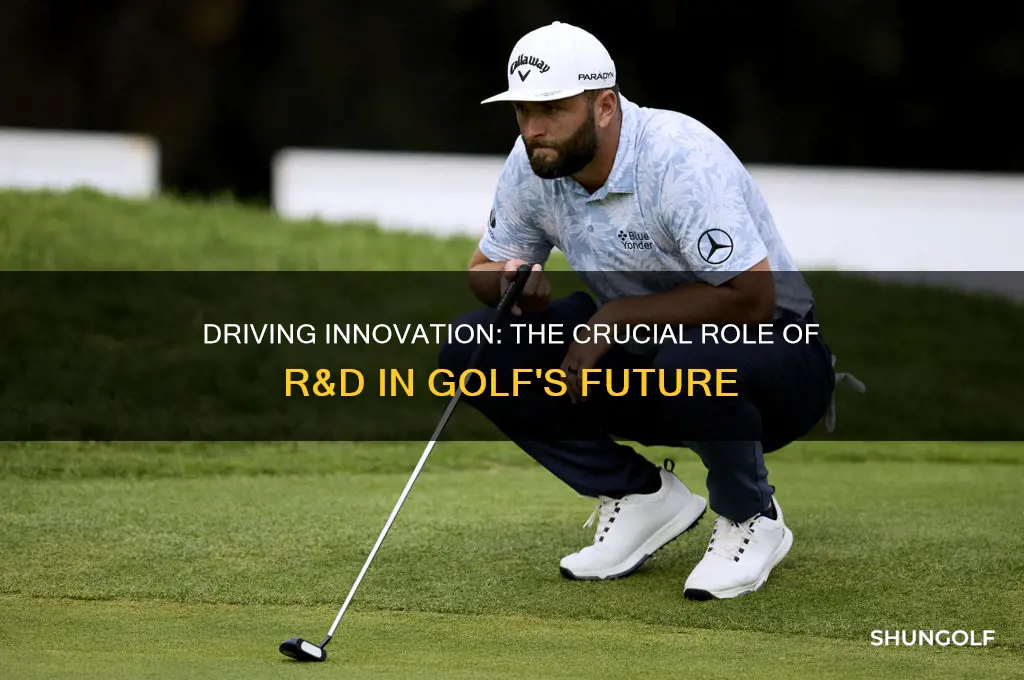 how important is research and development for the golf industry