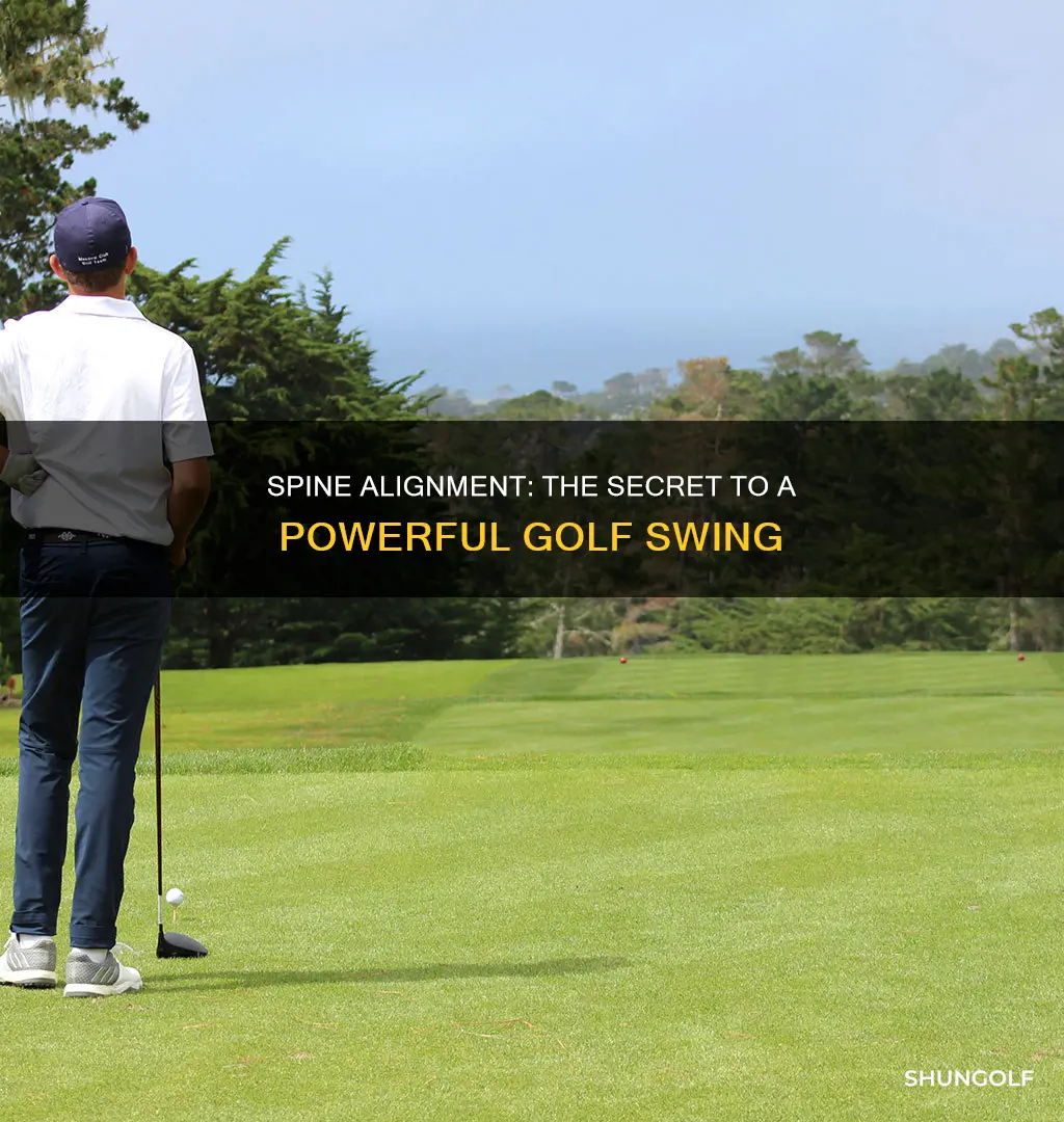how important is spine alignment golf