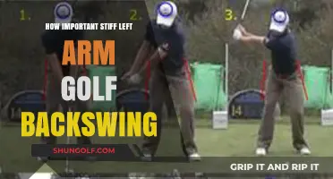 Mastering the Stiff Left Arm Backswing: Key to Golf Consistency
