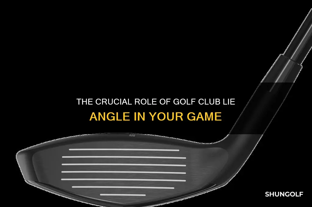 how inportant is the lie of my golf clubs