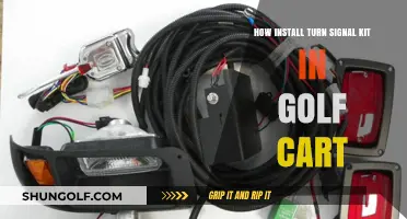 Easy Golf Cart Turn Signal Kit Installation Guide for Beginners