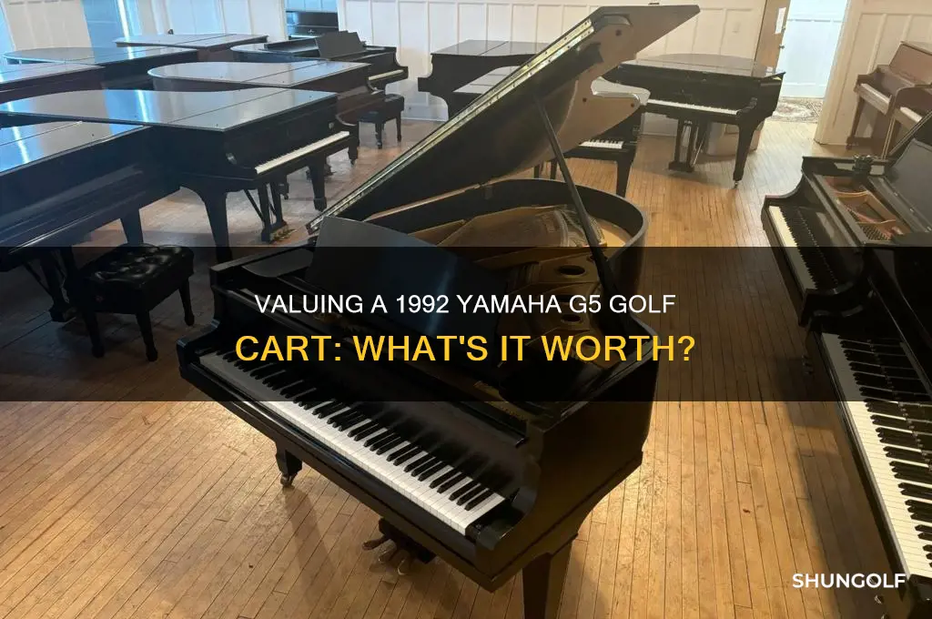 how is a 1992 g5 yamaha golf cart worth