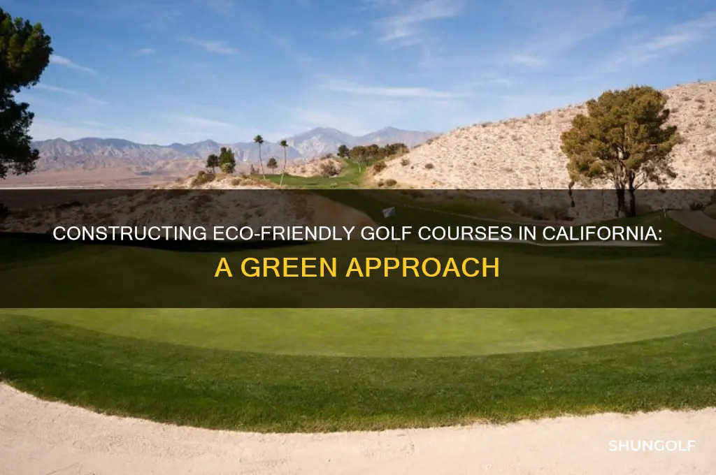 how is a california green constructed golf